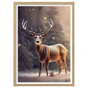 Affiches pour cadres thème Noël