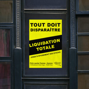 Impression sur affiche Fluo